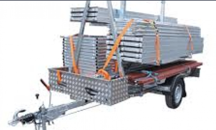 Stillas med henger 101m2